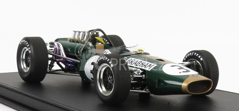 Gp-replicas Brabham F1 Bt19 N 3 Jack Brabham 1:18, tmavě zelená
