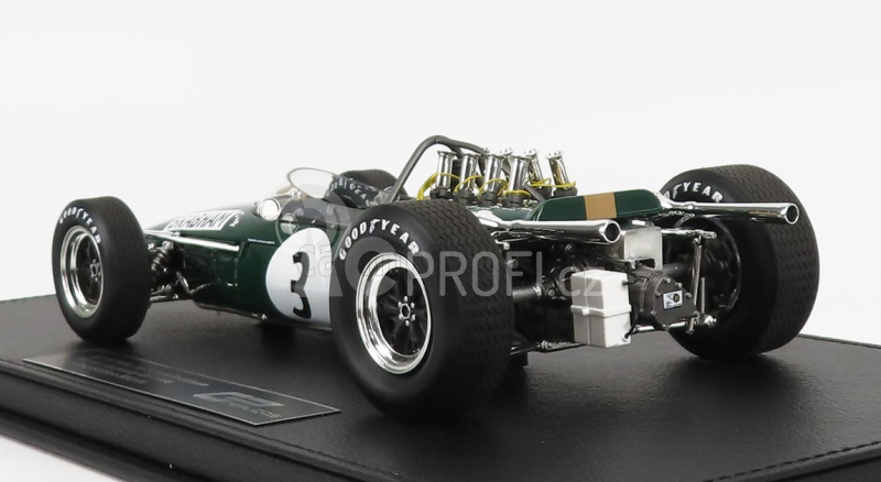 Gp-replicas Brabham F1 Bt19 N 3 Jack Brabham 1:18, tmavě zelená