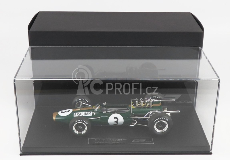 Gp-replicas Brabham F1 Bt19 N 3 Jack Brabham 1:18, tmavě zelená
