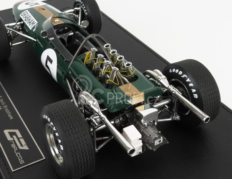 Gp-replicas Brabham F1 Bt19 N 5 Jack Brabham 1:18, tmavě zelená