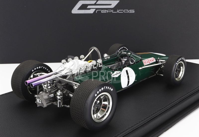 Gp-replicas Brabham F1 Bt24 Repco N 1 Jack Brabham 1:18, tmavě zelená
