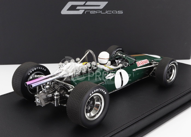 Gp-replicas Brabham F1 Bt24 Repco N 1 Jack Brabham 1:18, tmavě zelená