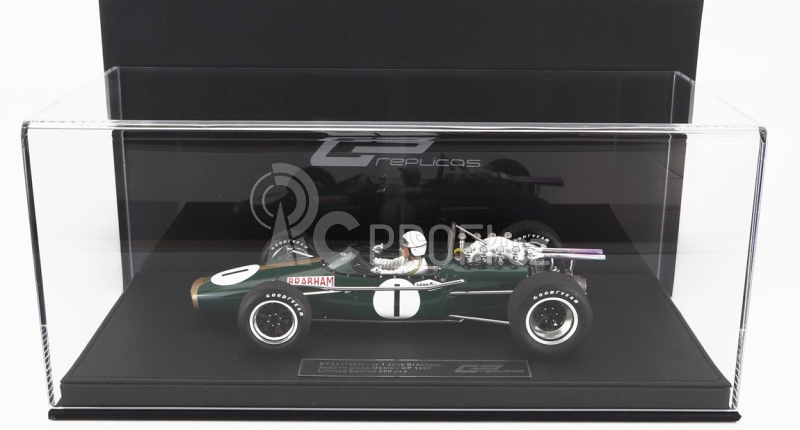Gp-replicas Brabham F1 Bt24 Repco N 1 Jack Brabham 1:18, tmavě zelená