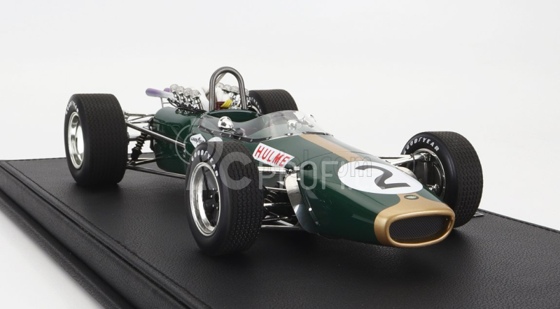 Gp-replicas Brabham F1 Bt24 Repco N 2 Denis Hulme 1:18, tmavě zelená
