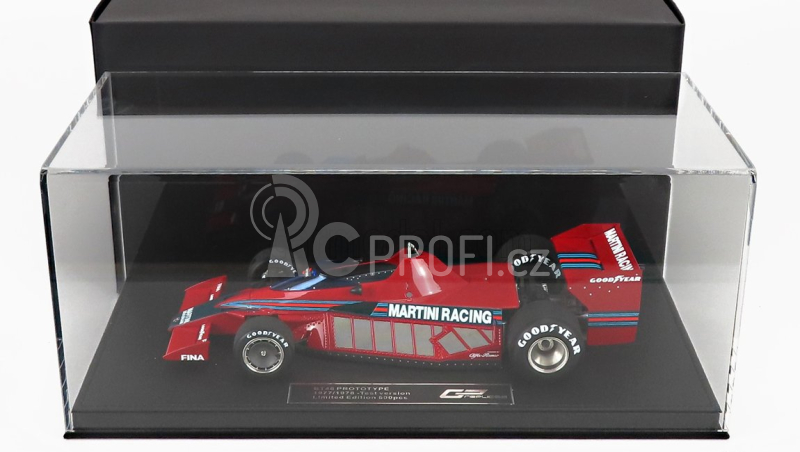 Gp-replicas Brabham F1 Bt46 Alfa Romeo Prototype Martini Racing N 0 1977 1:18, červená
