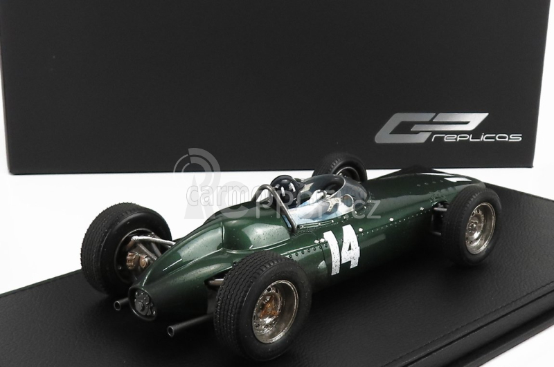 Gp-replicas BRM F1 P57 Brm Team N 14 Graham Hill 1:18, tmavě zelená