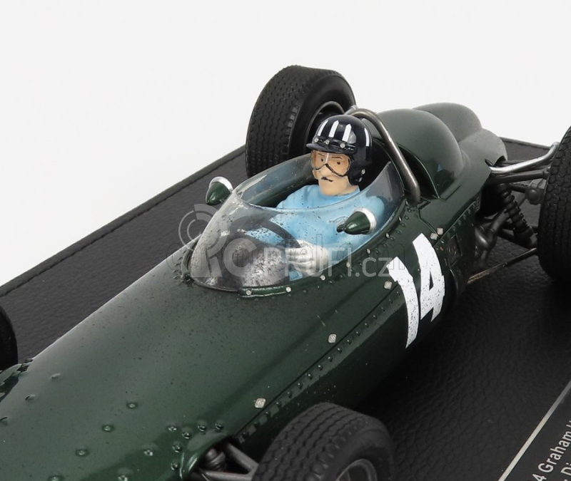 Gp-replicas BRM F1 P57 Brm Team N 14 Graham Hill 1:18, tmavě zelená