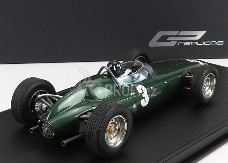 Gp-replicas BRM F1 P57 Brm Team N 3 Graham Hill 1:18, tmavě zelená
