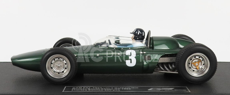Gp-replicas BRM F1 P57 Brm Team N 3 Graham Hill 1:18, tmavě zelená