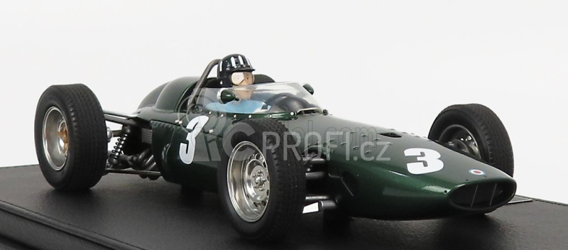 Gp-replicas BRM F1 P57 Brm Team N 3 Graham Hill 1:18, tmavě zelená