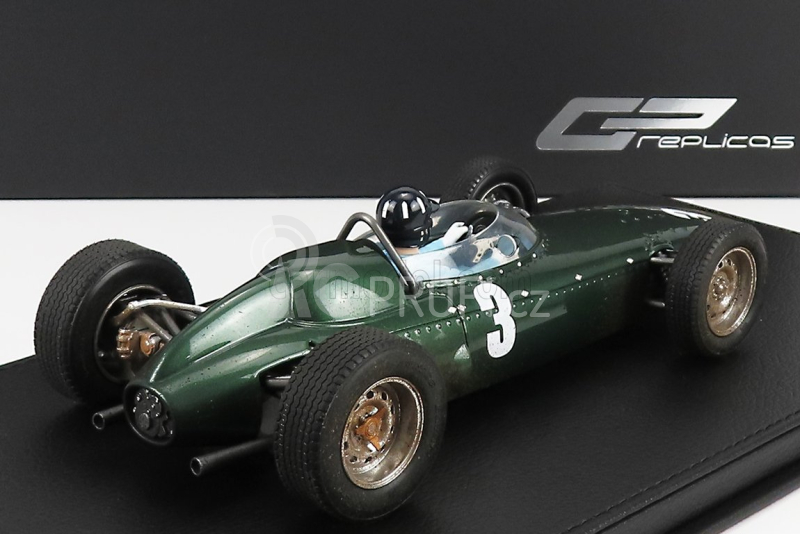 Gp-replicas BRM F1 P57 Brm Team N 3 Graham Hill 1:18, tmavě zelená