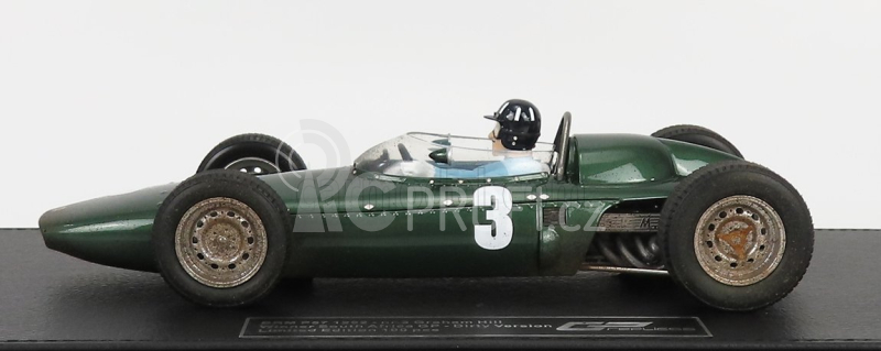 Gp-replicas BRM F1 P57 Brm Team N 3 Graham Hill 1:18, tmavě zelená