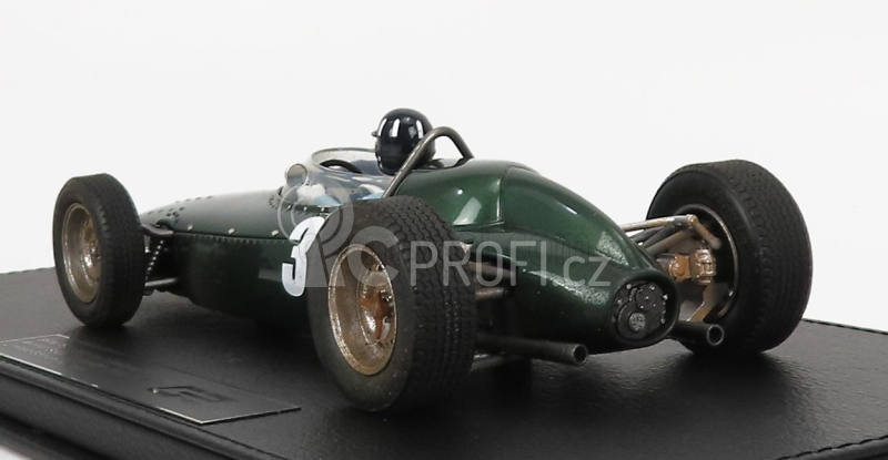 Gp-replicas BRM F1 P57 Brm Team N 3 Graham Hill 1:18, tmavě zelená