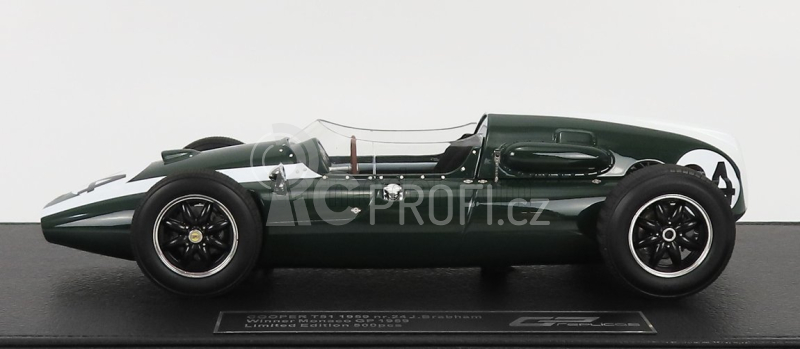 Gp-replicas Cooper F1  T51 Climax Team Cooper Car Company N 24 1:18, tmavě zelená