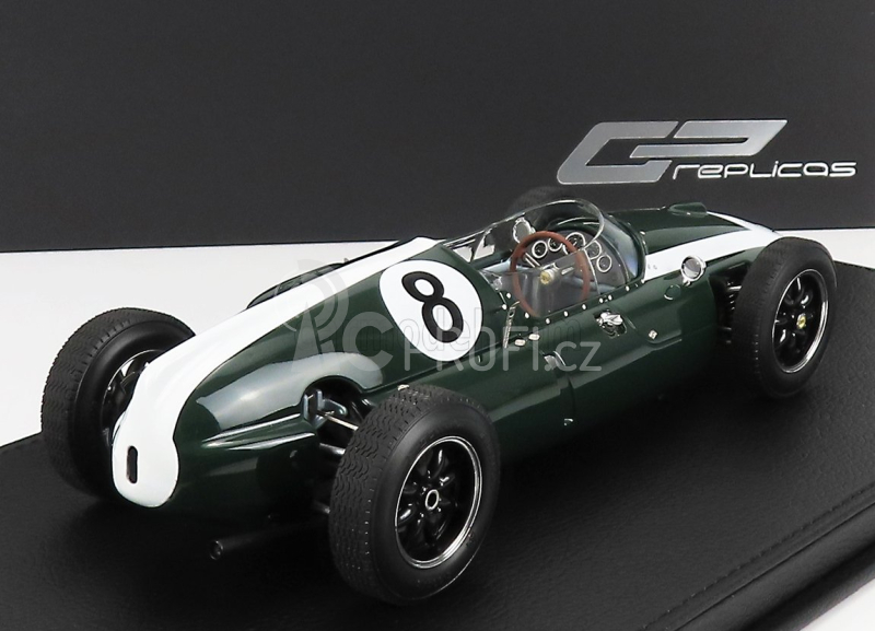 Gp-replicas Cooper F1 T51 Climax Team Cooper Car Company N 8 1:18, tmavě zelená