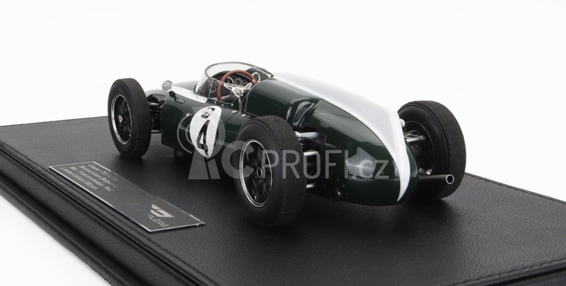 Gp-replicas Cooper F1  T53 N 4 2nd Belgium Spa Gp 1960 Bruce Mclaren 1:18 Zelená