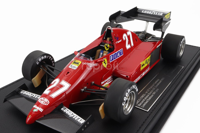 Gp-replicas Ferrari F1  126c3 Scuderia Ferrari N 27 2nd Dutch Gp Zandvoort 1983 Patrick Tambay 1:18 Red