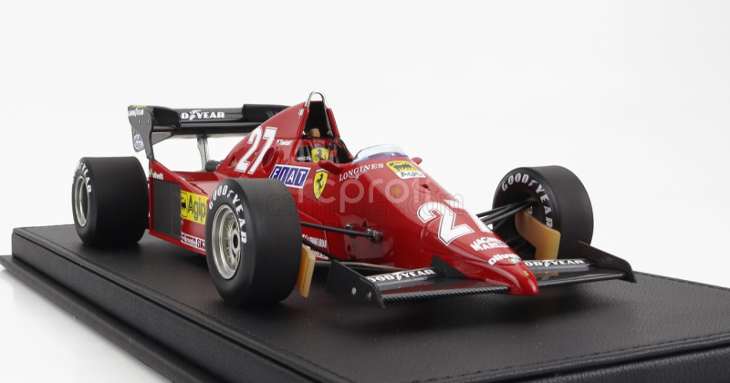 Gp-replicas Ferrari F1  126c3 Scuderia Ferrari N 27 Pole Position German Gp 1983 Patrick Tambay 1:18 Red