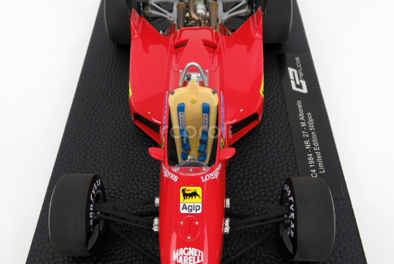 Gp-replicas Ferrari F1 126c4 N 27 Season 1984 M.alboreto 1:18 Red