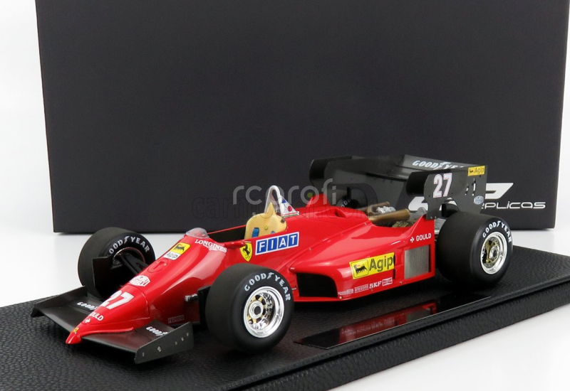 Gp-replicas Ferrari F1 126c4 N 27 Season 1984 M.alboreto 1:18 Red