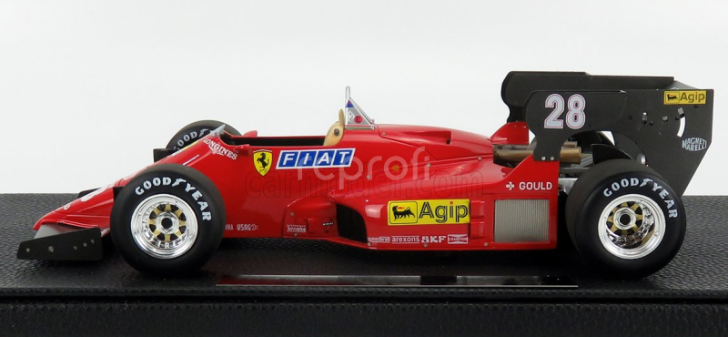 Gp-replicas Ferrari F1 126c4 N 28 Season 1984 R.arnoux 1:18 Red