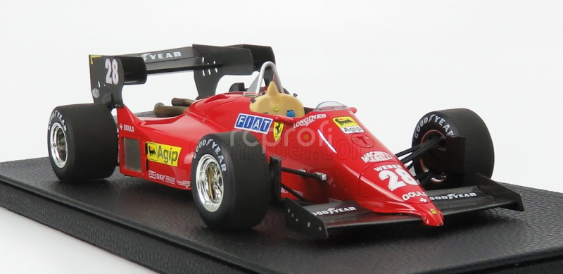 Gp-replicas Ferrari F1 126c4 N 28 Season 1984 R.arnoux 1:18 Red