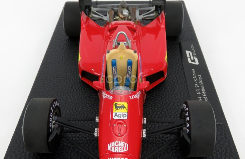 Gp-replicas Ferrari F1 126c4 N 28 Season 1984 R.arnoux 1:18 Red