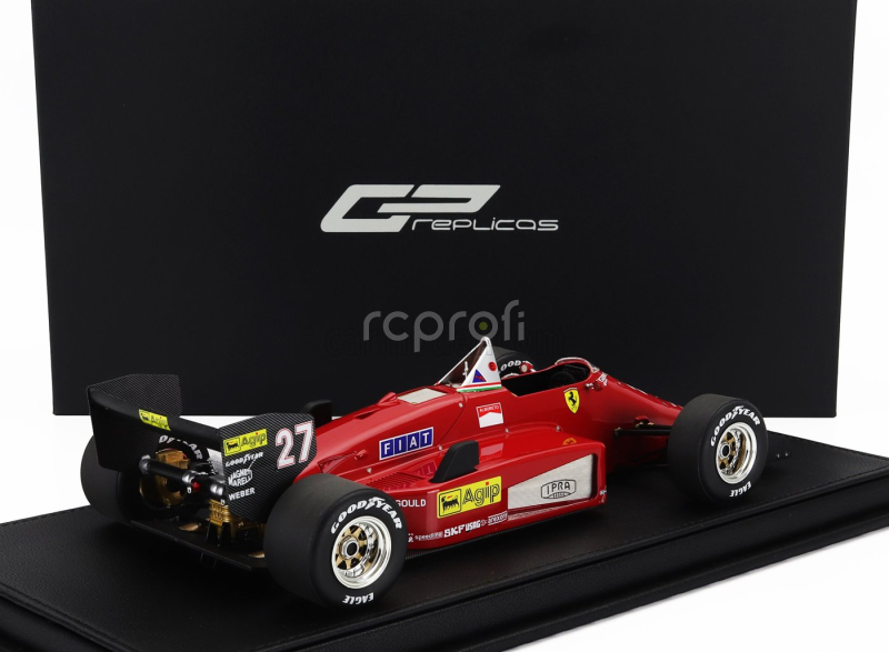 Gp-replicas Ferrari F1  156/85 N 27 Season 1985 M.alboreto 1:18 Red