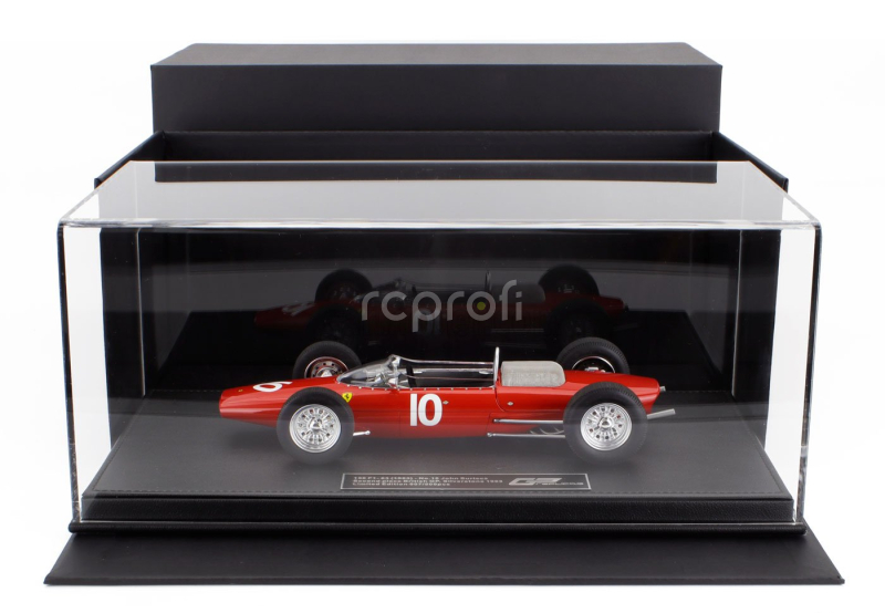 Gp-replicas Ferrari F1  156 F1-63 N 10 2nd British Silverstone Gp 1963 John Surtees 1:18 Red