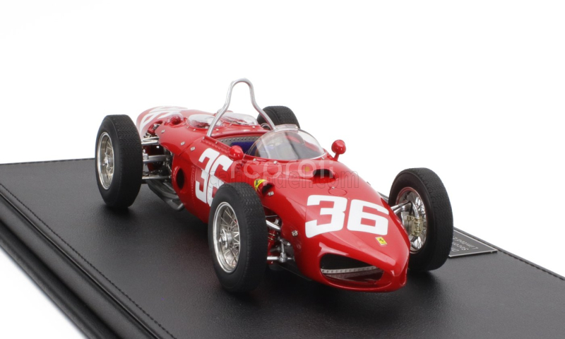 Gp-replicas Ferrari F1  156 N 36 2nd Monaco Gp 1962 Phil Hill 1:18 Red