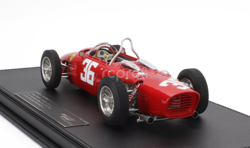 Gp-replicas Ferrari F1  156 N 36 2nd Monaco Gp 1962 Phil Hill 1:18 Red