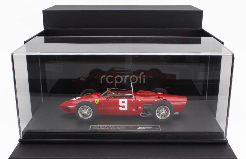 Gp-replicas Ferrari F1  156 N 9 3rd Belgium Spa Gp 1962 Phil Hill 1:18 Red