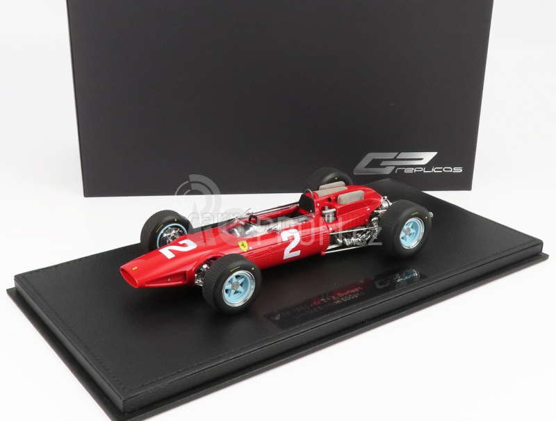Gp-replicas Ferrari F1 158 Scuderia Ferrari N 2 John Surtees 1:18, červená