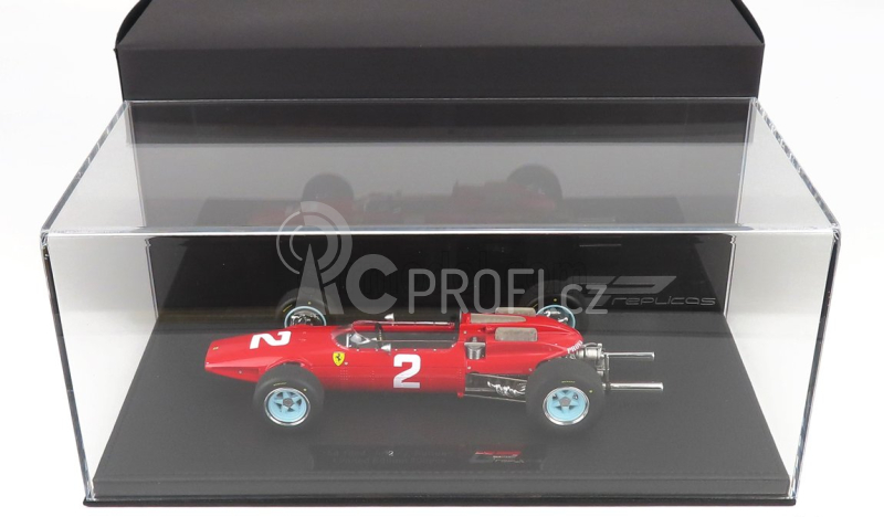 Gp-replicas Ferrari F1 158 Scuderia Ferrari N 2 John Surtees 1:18, červená