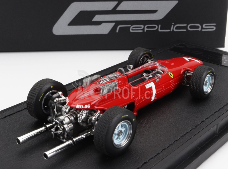 Gp-replicas Ferrari F1 158 Scuderia Ferrari N 7 John Surtees 1:43, červená