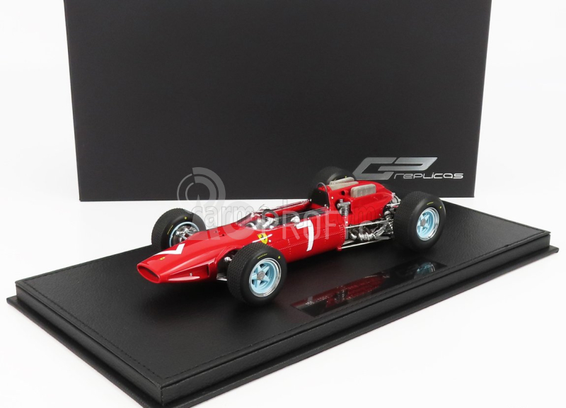 Gp-replicas Ferrari F1 158 Scuderia Ferrari N 7 John Surtees 1:18, červená