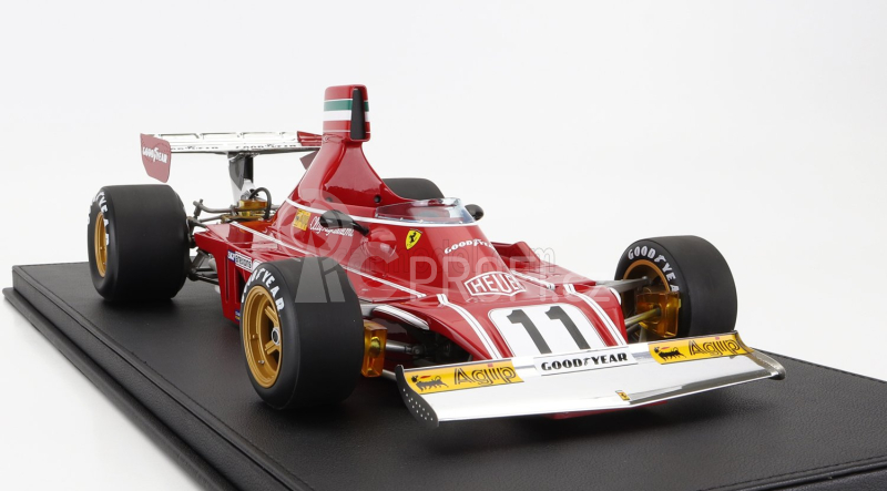 Gp-replicas Ferrari F1  312 B3 N 11 4th Brazil Gp 1975 Clay Regazzoni 1:12 Red