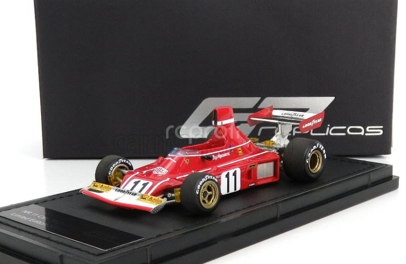Gp-replicas Ferrari F1  312 B3 N 11 Season 1974 Clay Regazzoni 1:43 Red