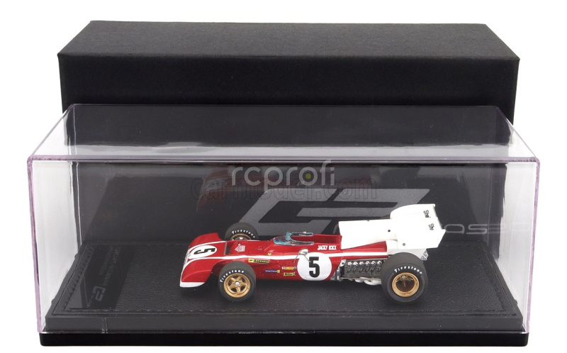 Gp-replicas Ferrari F1  312b2 Scuderia Ferrari N 5 8th South Africa Gp 1972 Jacky Ickx 1:43 Červená Bílá