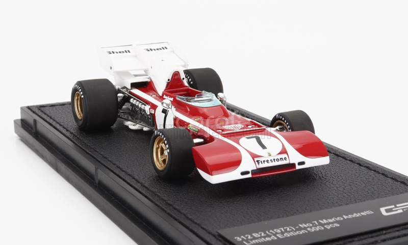 Gp-replicas Ferrari F1  312b2 Scuderia Ferrari N 7 4th South Africa Gp 1972 Mario Andretti 1:43 Red