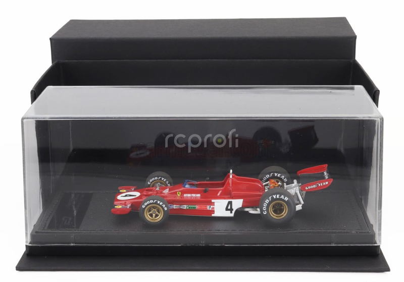 Gp-replicas Ferrari F1 312b3 N 4 Monaco Gp Montecarlo 1973 Arturo Merzario 1:43 Red