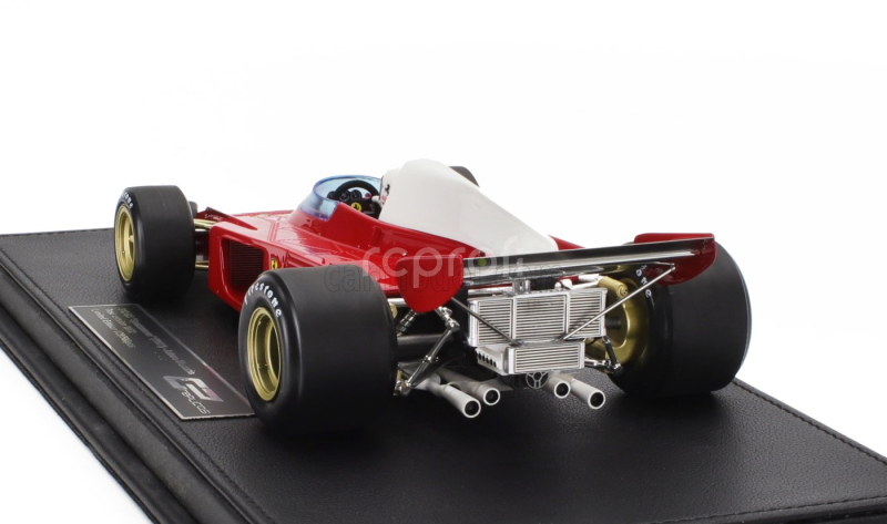 Gp-replicas Ferrari F1  312b3 Spazzaneve Test Version (with Pilot Figure) 1972 Arturo Merzario 1:18 Červená Bílá