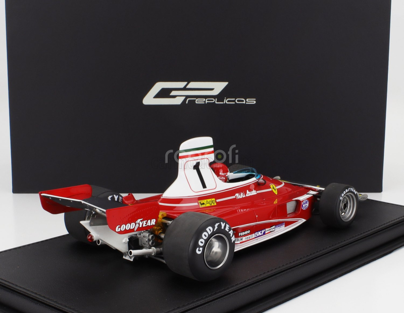 Gp-replicas Ferrari F1  312t N 1 Winner Brazilian Gp (with Pilot Figure) 1976 Niki Lauda 1:18 Red