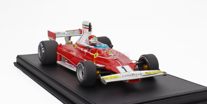 Gp-replicas Ferrari F1  312t N 1 Winner Brazilian Gp (with Pilot Figure) 1976 Niki Lauda 1:18 Red