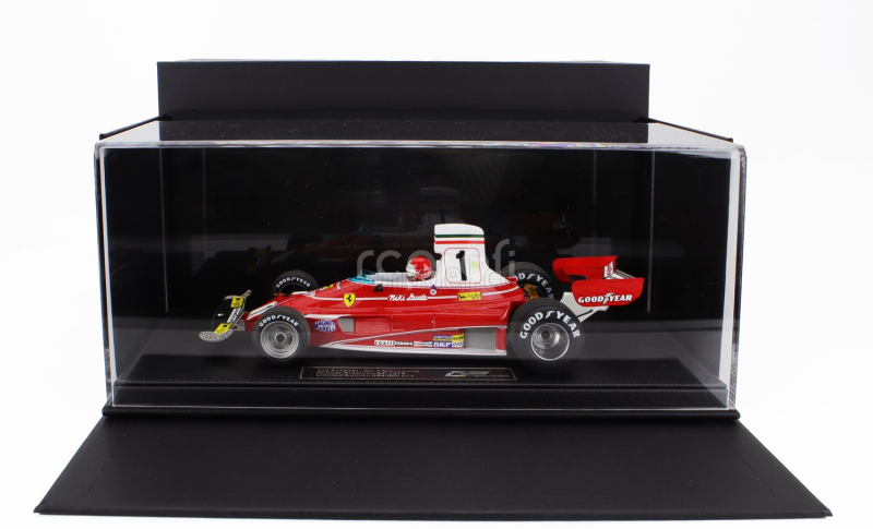 Gp-replicas Ferrari F1  312t N 1 Winner Brazilian Gp (with Pilot Figure) 1976 Niki Lauda 1:18 Red