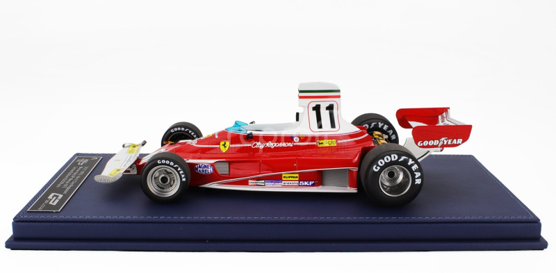 Gp-replicas Ferrari F1 312t Team Ferrari Sefac N 11 Winner Italy Monza Gp 1975 Clay Regazzoni 1:18 Červená Bílá