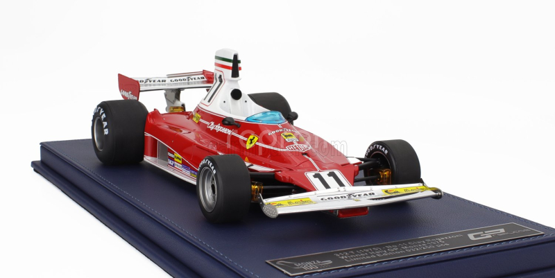 Gp-replicas Ferrari F1 312t Team Ferrari Sefac N 11 Winner Italy Monza Gp 1975 Clay Regazzoni 1:18 Červená Bílá