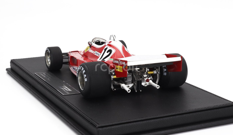 Gp-replicas Ferrari F1  312t2b Team Scuderia Ferrari Spa Sefac N 12 Winner Brazilian Gp 1977 Carlos Reutemann 1:18 Červená Bílá