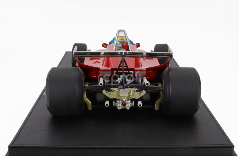 Gp-replicas Ferrari F1  312t4 N 11 World Champion Pole Position And Winner Monaco Gp (with Pilot Figure) 1979 Jody Scheckter 1:12 Red