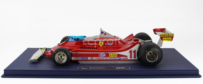 Gp-replicas Ferrari F1  312t4 N 11 World Champion Winner Monza Italy Gp 1979 Jody Scheckter 1:12 Red
